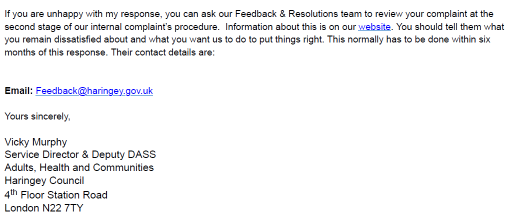INCORRECT escalation procedure.